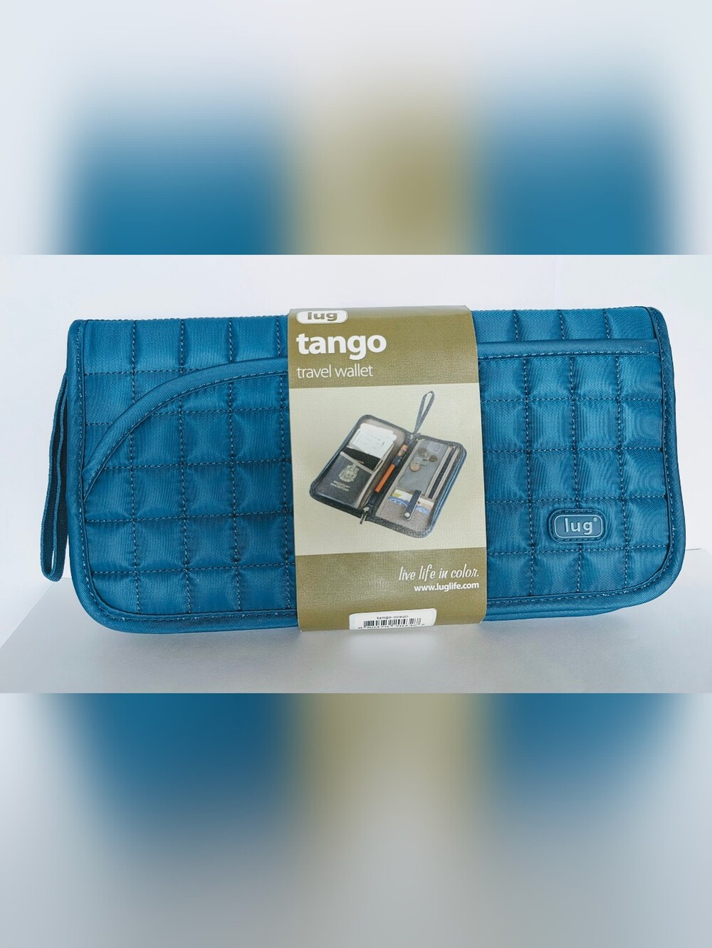 Lug Tango Travel Wallet Ocean Blue | New Unused | Discontinued